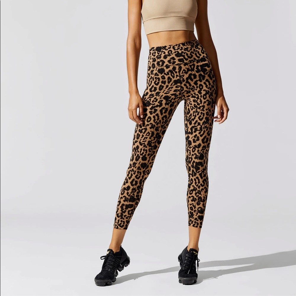 NWOT LNA Leopard Leggings